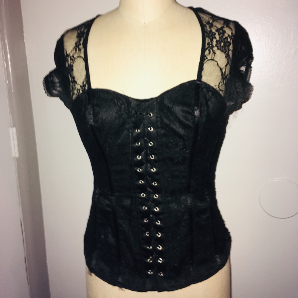 Guess Jeans Corset with a Zipper Size Large